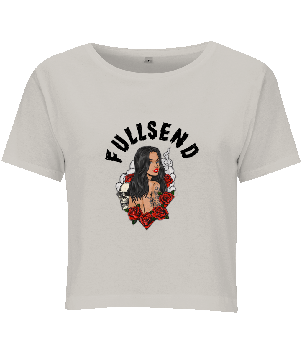 FULLSEND Ladies Cropped Tee