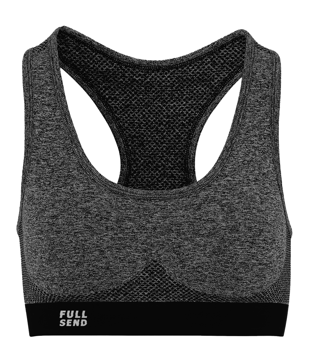 FULLSEND Women's Seamless '3D fit' Sports Bra