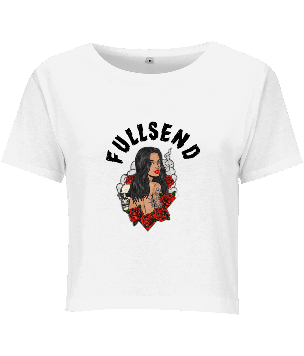 FULLSEND Ladies Cropped Tee