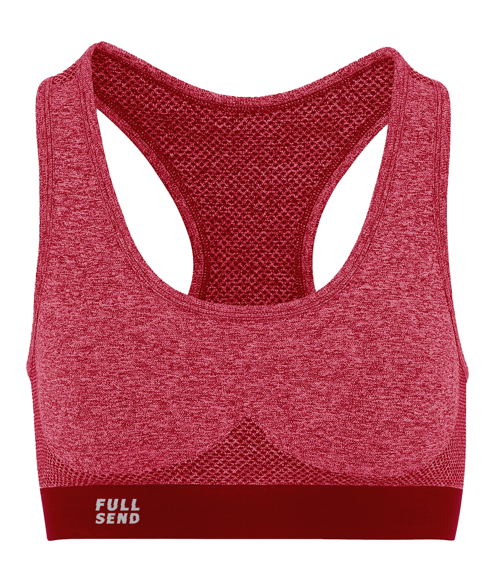 FULLSEND Women's Seamless '3D fit' Sports Bra