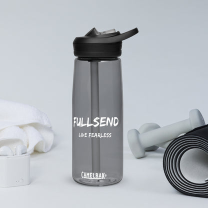 FULLSEND Live Fearless Sports water bottle